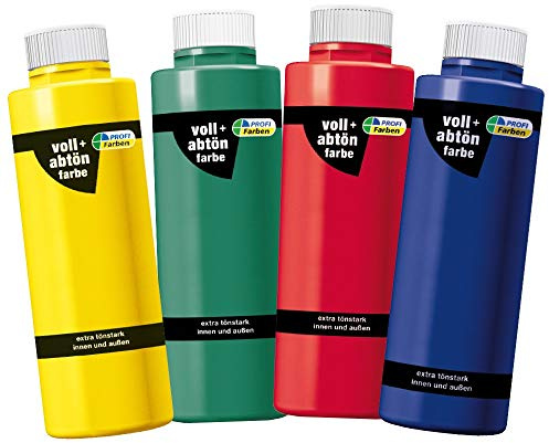 ProfiFarben voll + abtön farbe matt innen/außen 0,5 Liter Farbwahl, Farbe:Dunkelbraun
