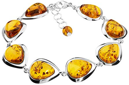 Armband - Angelina - Silber 925/000 mit Bernstein