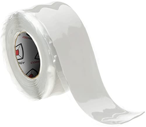 Core Prodigy Fusion Grip Tape – Silikon-Gummi-Folie für Klimmzugstangen, Langhanteln, Hanteln, Sport- und Fitnessgeräte und Werkzeuge (3 m, weiß)