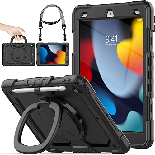 SEYMAC stock Case for iPad 9th/8th/7th Generation 10.2 Inch 2021/2020/2019