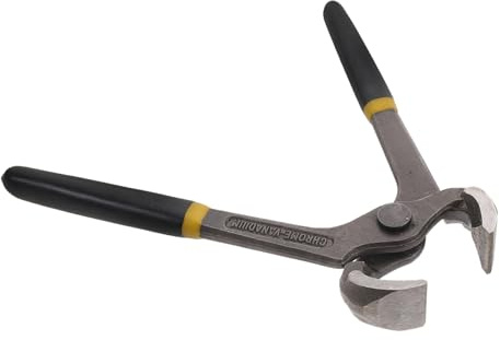 jojofuny Pince à Ongles Outil de Levage de Clous en Acier Chrome-vanadium Résistante aux Rayures Solide pour Réparation et Extraction Facile le Bricolage