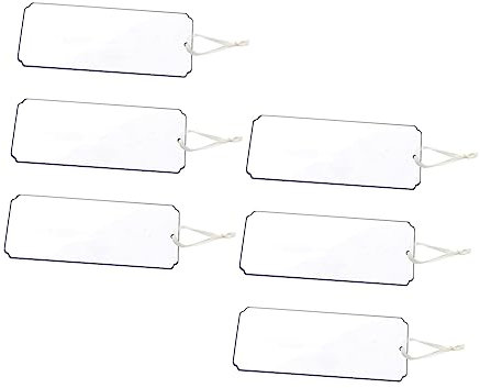 KOMBIUDA 6stücke Transparentes Hochzeitsdekor Teiliges Anhängbare Tischkartenhalter Aus Acryl Praktische Platzkarten Für Hochzeiten Fotodekoration Und Kreative Events