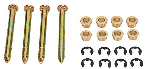 Kit di Riparazione Perno Cerniera e Boccola, Kit Boccola Perno Cerniera con Prestazioni Stabili per Accessori per Auto Kit Perno Cerniera e Boccola Porta