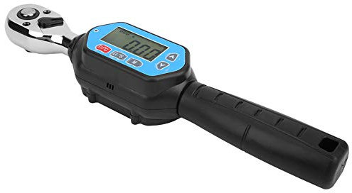 Brrnoo Clé Dynamométrique à Cliquet électronique Numérique Réglable 3/8 Pouces, Outil de Réparation de Précision avec écran LCD, Poignée Ergonomique, Opération Facile pour la