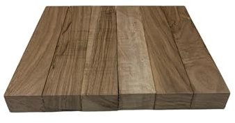 ARMLAZER Bastoncino LEGNO di NOCE piallato su quattro lati (2 pezzi 3x5x30)