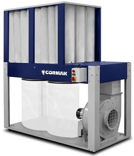CORMAK DCV6000E Holzstaub- und Späneabsauger