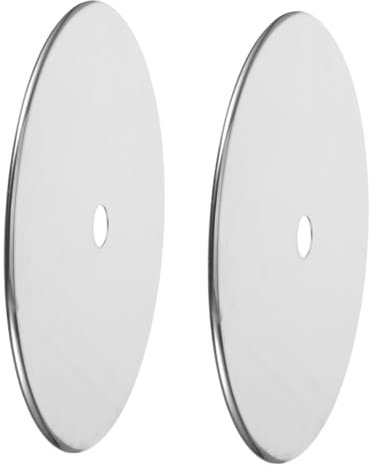 HIAKDOFT 2pièces Plaque Diffuseur De Chaleur Acier Inoxydable Pour Cuisinière à Induction De Compatible Avec Cuisinières à Induction Et Électriques Répartition Optimale Chaleur Pour