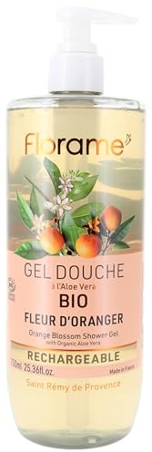 Florame Gel Douche Fleur d'Oranger Rechargeable Bio 750 ml