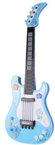 HANABASS Guitarra De Juguete Eléctrica para Mini Guitarra De Instrumento Musical para Principiantes para Actividades Educativas