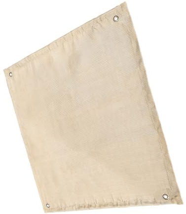 BESTonZON Fire Resistant Blanket for Camping and Outdoor Use 80x80cm Fiberglass Fireproof Pad Heat and Fire Retardant Protective Blanket
