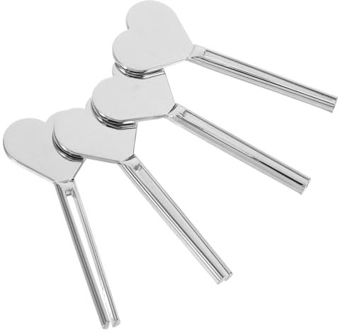MAGICLULU Presse-tubes De Dentifrice En Acier Inoxydable, 4 Pièces, Pour La Maison Et L'hôtel, Rouleau Manuel Pour Une Distribution Efficace