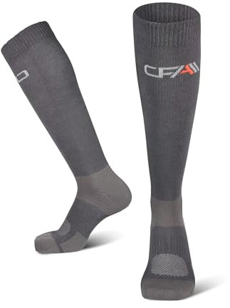 Calcetines de compresión de fibra de bambú suave para hombres y mujeres – Comodidad superior para el uso diario, trabajo, viajes, vuelos, embarazo, deporte, senderismo y esquí. Fabricados en la UE.