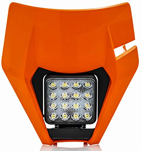 ACERBIS HEADLIGHT MASK VSL KTM 17 ARANCIO 2