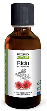 Huile de Ricin Bio - Ricinus communis seed oil - 100% pure et naturelle - première pression à froid - 50ml - PROPOS'NATURE
