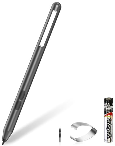 iafer MPP Stylus Pen for Surface Pro, Palm Rejection, 2500H Battery | MPP Stylus for Surface Go/Book/Laptop/Studio, HP, ASUS, Kobo. 1024 Pressure, 2 Buttons, for Drawing & Note-Taking