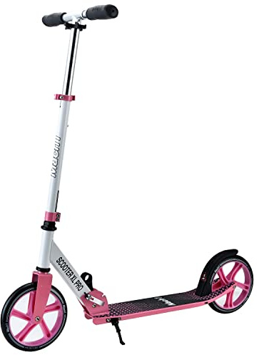 Mach1 Kick Scooter ALU City Roller Tretroller Große XXL Wheel von 145 bis 250mm Rollen/Reifen Erwachsene und Kinderroller klappbar Kickscooter