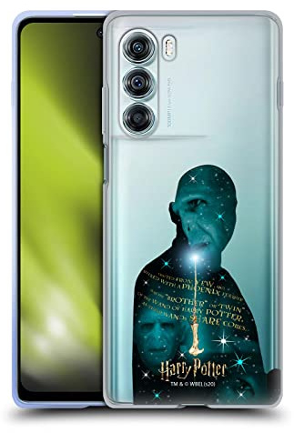 Head Case Designs Officially Licensed Harry Potter Voldemort Yew Wand Deathly Hallows XXXVIII Soft Gel Case Compatible With Edge S30 / Moto G200 5G