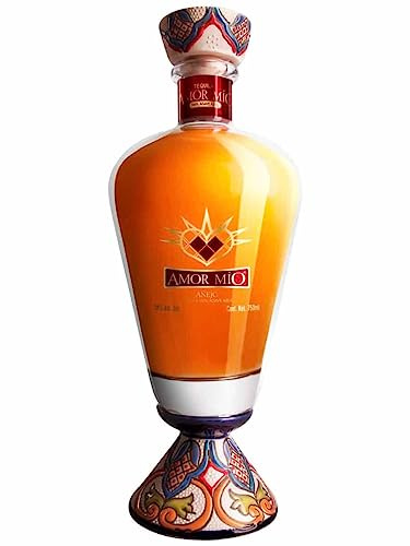 Amor Mío Tequila Añejo 100% Agave Azul 40% Vol. 0,7l in Giftbox