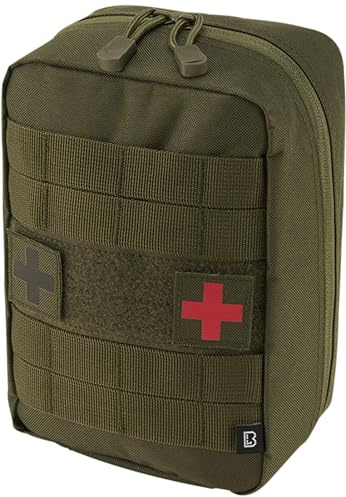 Brandit Molle First Aid Pouch Large, Farbe: dark_camo, Größe: OS