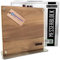 KITGENY Acacia Wood Magnetic Knife Block - Minimalist Style, Non-Slip Base, Protective Disc - Natural