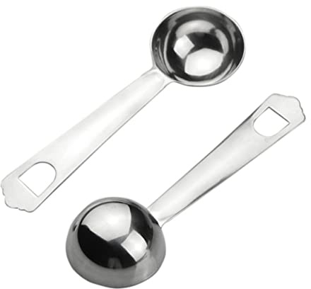 LIGIGWASH Cuchara Medidora Inoxidable de 20 Ml Cuchara Medidora para Café y Polvo Herramienta de Cocina Liviana y Portátil para Hornear y Cocinar
