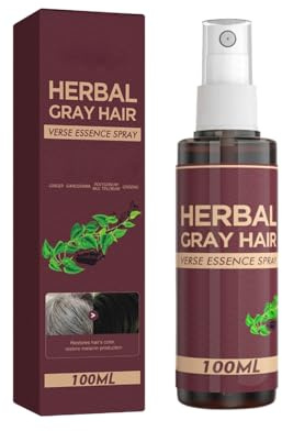 Spray à base pour cheveux gris