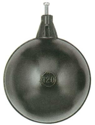 10PZ SFERA RUBINETTO A GALLEGGIANTE ASOLATA MOPLEN MM 120 TONDA