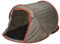 Spetebo Pop Up Wurfzelt grün 220 x 120 cm - 2 Personen - Sofortzelt für Trekking und Camping - Automatisches Einhandzelt Outdoor Festival Zelt inklusive Heringe + Spannseile wasserdicht