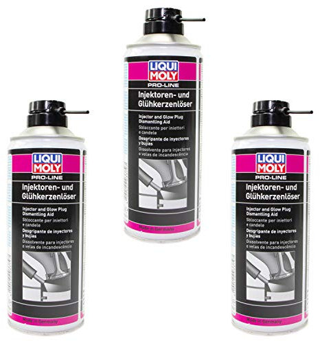 Injektoren Glühkerzen Injektor Glühkerze Löser Pro-Line LIQUI MOLY 3379 3x 400 ml