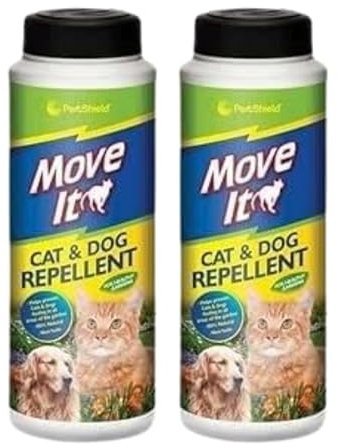 YSAMAX Pest Shield,Cat & Dog Repellent, Prevent Cat & Dog Fouling/Poop, Outdoor Garden Powder, 100% Natural & Non-Toxic, Hygiene Product, Long Lasting Quality, Pack of 2