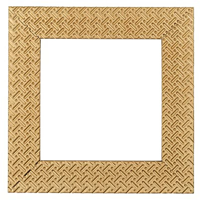 ElekTek Decorative Switch Surround Frame Cover Finger Plate Patterns Gold Dots Dashes