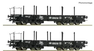 Roco 6600031 H0 2er-Set Schwerlastwagen der DR, divers