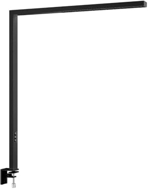 Arcchio LED Büro Schreibtischlampe Klemmlampe dimmbar, Bürolampe Schreibtisch klemmbar Up and Down 10350lm Office Klemmleuchte universalweiß 4000K