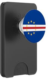 Cape Verdean Flag of Cape Verde PopSockets PopWallet for MagSafe