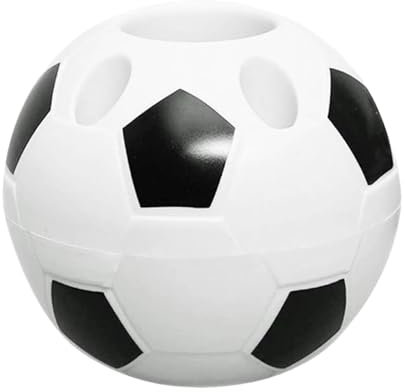 Bvizyelck Stift-Organizer für Schreibtisch, Stifthalter für Schreibtisch | Niedlicher Fußball-Stifthalter, Schreibtisch-Stiftehalter, Organizer,Praktischer Make-up-Pinselhalter,