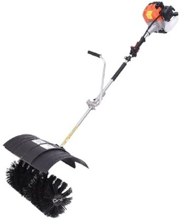 Power Broom Sand and Rubber Brushing Filling Brush for Artificial Grass 52CC Engine Large Cleaning Area
