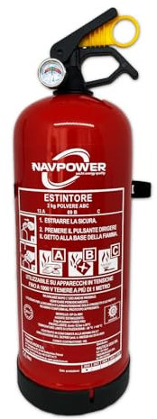 ABC 1 kg Powder Fire Extinguisher Approved Rina and Med