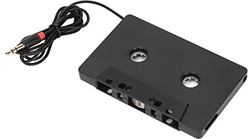 Goshyda Adattatore per Cassette per Auto, Lettore di Cassette per Riprodurre Musica da Smartphone, Uscita Aux 4 Canali da 3,5 Mm, Supporto per Telefoni Cellulari, Tablet, MP3, Stereo per Auto,