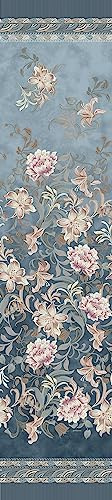 Bassetti Verona Foulard aus 100% Baumwolle in der Farbe Blau B1, Maße: 270x270 cm - 9325936