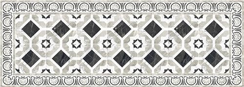 VINILIKO Design | Alfombra Vinílica ISIS 50x140 cm - Antideslizante, Impermeable, Lavable - Varios Tamaños - Alfombra Vinilo Salón, Cocina
