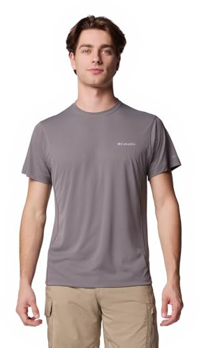 Columbia Zero Rules Light Short Sleeve Crew, Camiseta Técnica De Manga Corta para Hombre