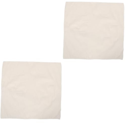 Cabilock 2 Piezas Paño De Gasa De Tofu Paño Colador Gasa Fina Paño De Queso Paño Para Colar Tela Filtrante Multiusos Paños De Queso Colador De Tela Paño De Uso De Queso Beige Algodón