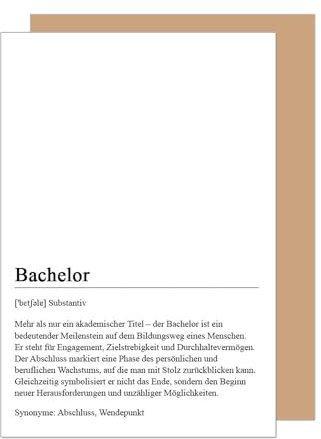 Edition Seidel Premium Glückwunschkarte zur bestandenen Prüfung mit Umschlag. Grußkarte Karte mit Spruch Abschluss Bachelor Studium Mann Frau Jugendliche Jugendlicher (PR150 SW025)