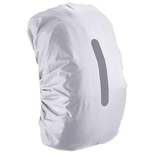 FIBOUND 1 Pcs Heavy-Duty Rucksack Rain Protector | Anti-Slip Design & 360° Reflective Bands | All-Weather Shield for Trekking, Outdoor Adventures, Wilderness Exploration