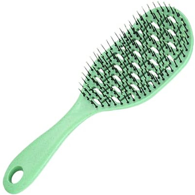 Spazzola per capelli riutilizzabile da uomo, pettine massaggiante per cuoio capelluto, pettine anti-pulizia, per lo styling dei capelli per hotel, toelettatura quotidiana, dormitorio