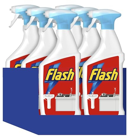 Flash Multi Purpose Bleach Cleaning Spray 6x800ML