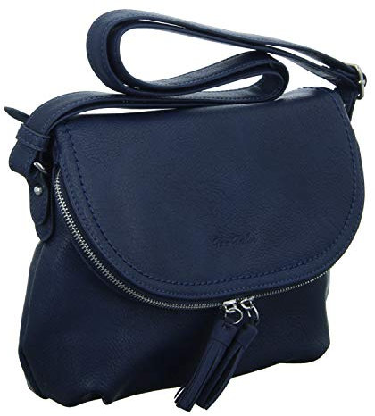 TOM TAILOR Lari Damen Umhängetasche Crossbody Bag Mittelgroß Blau