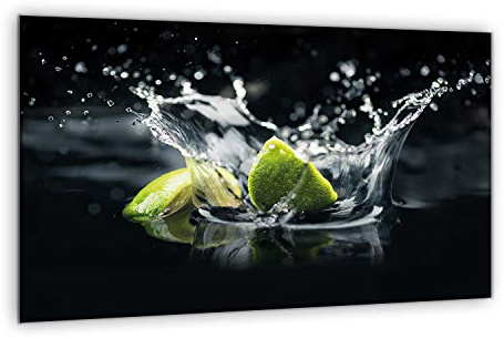 semup Kochfeld-Abdeckplatte aus Keramik 80 x 52 cm - Hartglas großes Schneidebrett - Küchenwand Spritzschutz - Herdschutz für Keramik Elektroinduktion - 30616-8052