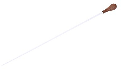 15inch Wood Handle Music Conductor Baton Orchestra Conductor Music Baton FRP Stick for Symphony Leader Choral Director Accessories