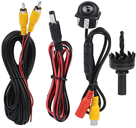 MAGT Auto Rückfahrkamera, 12V 170 ° HD Autokamera wasserdichte Rückfahrkamera Nachtsichtkamera Rückfahrhilfe Parkhilfe Parkmonitor